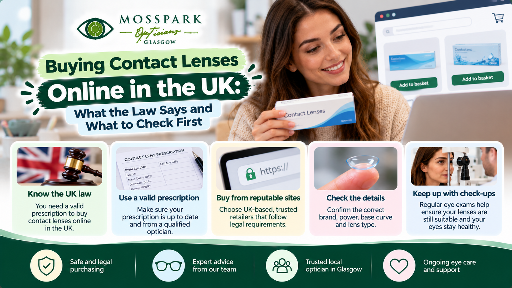 Buying Contact Lenses Online in the UK: What the Law Says and What to Check First