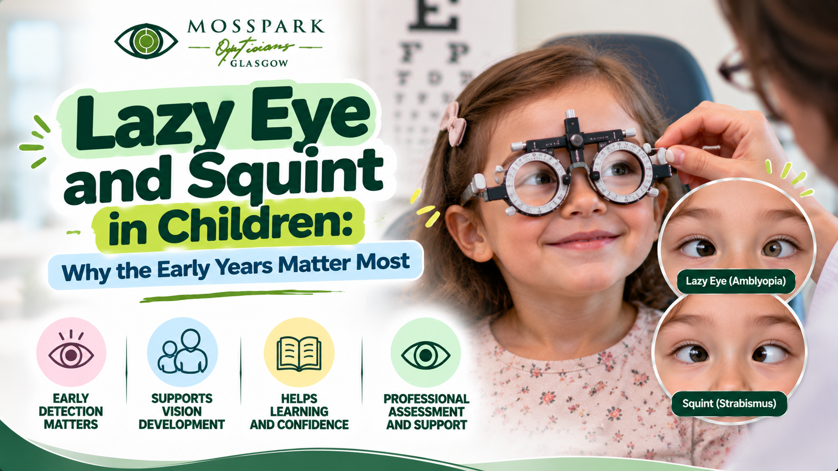 Lazy Eye and Squint in Children: Why the Early Years Matter Most