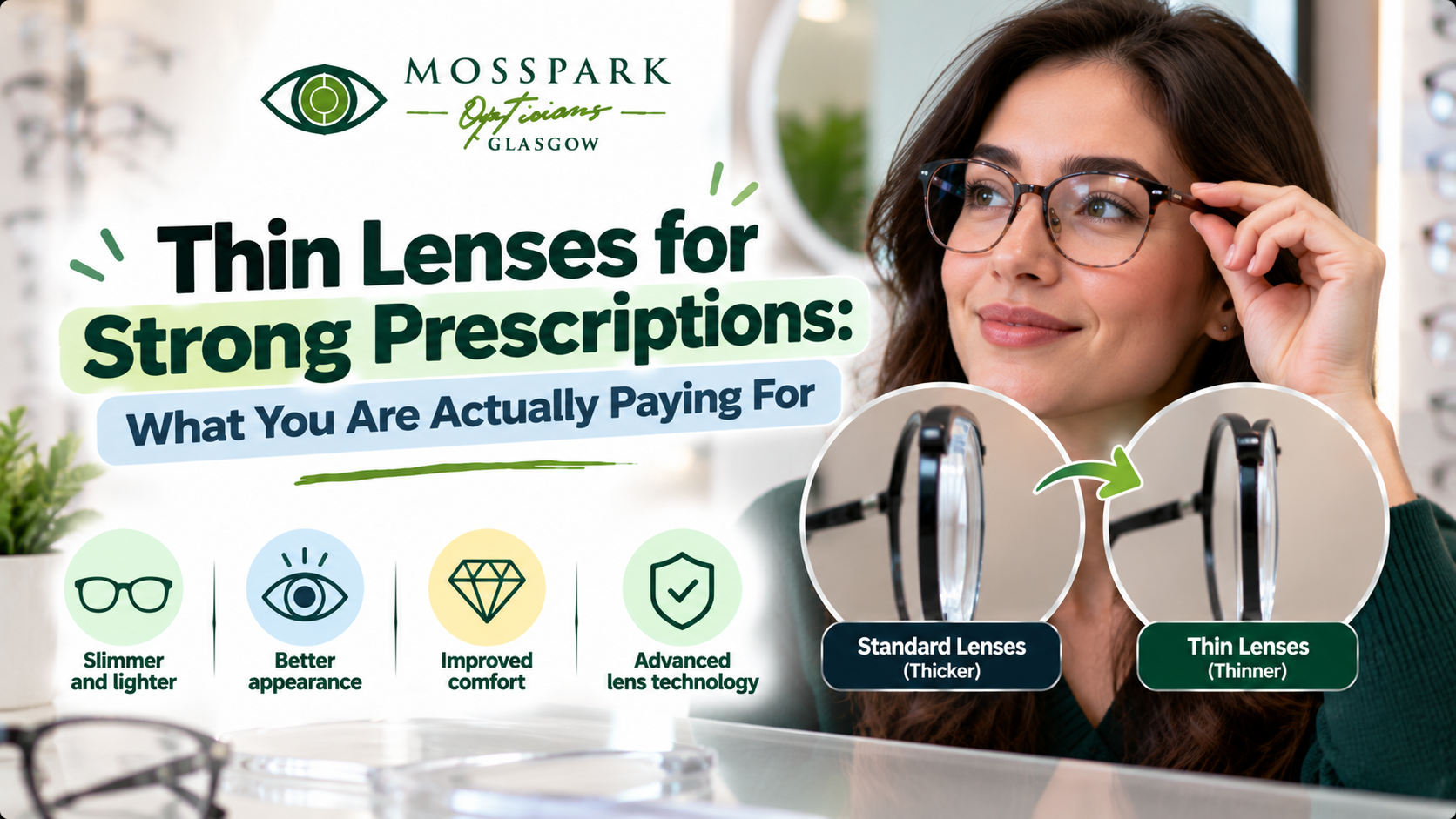Thin Lenses for Strong Prescriptions: What You Are Actually Paying For